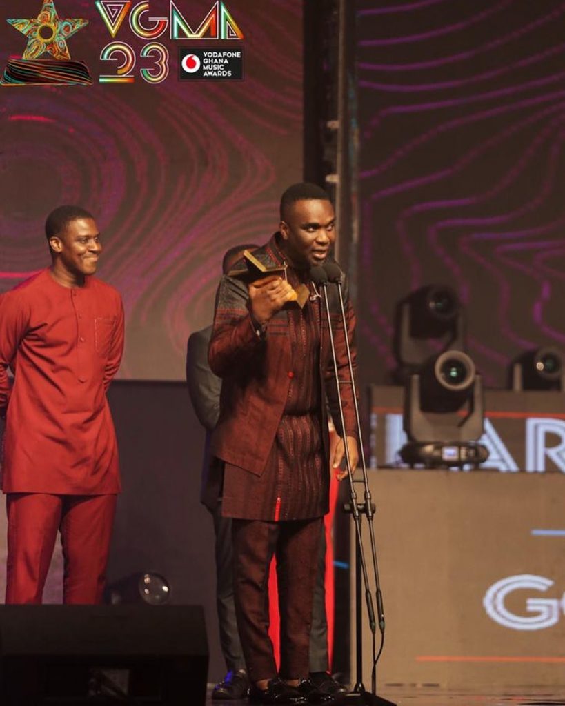 Joe Mettle Best Gospel Artiste of the year acceptance speech